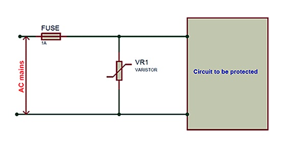 MOV Surge Protection Circuit